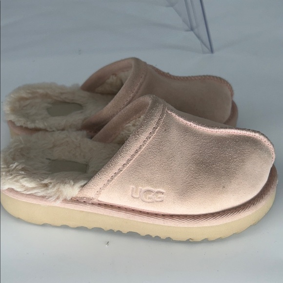 UGG Little Kids Girls Keegan Slide Slipper Pink Size 11 - Picture 4 of 9